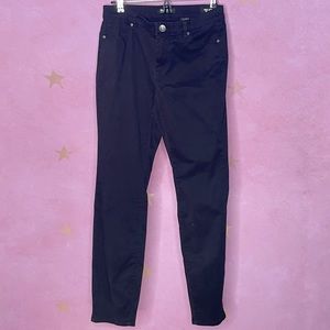 Buffalo David Bitton Jeans Hope Mid-Rise Stretch Skinny Black Womens 8/29 Edgy